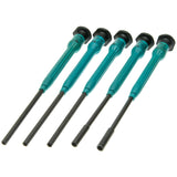 Nut Driver Set, Metric 5Pc Small Pollicis Extended