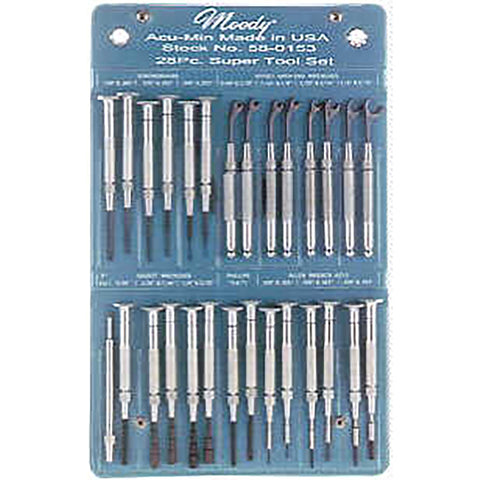 55 Pc Metric Master Tool Set: 27 complete drivers, 27 extra blades
