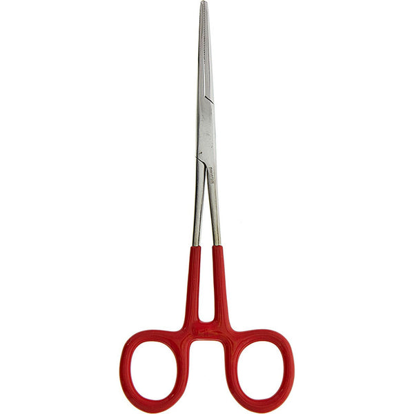 Forceps w/Insulated Handle - Straight, Self Locking, 6.5”