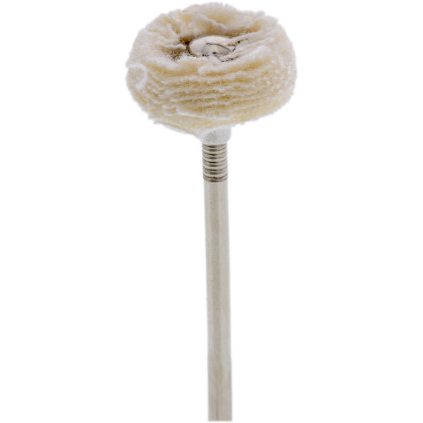 FlanellBuff Ø 15x3mm, mont.