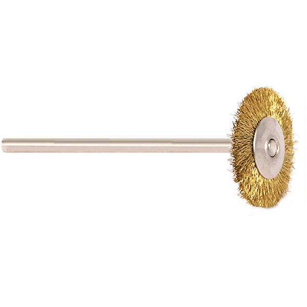 ORO - Mounted Brush, Brass Wire, 19mm, 2.35mm (12 pk)