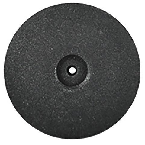 ORO - Silicone Wheel, Black, C, 22 dia.x 3.5mm t, 1.6mm AH (50 pk)