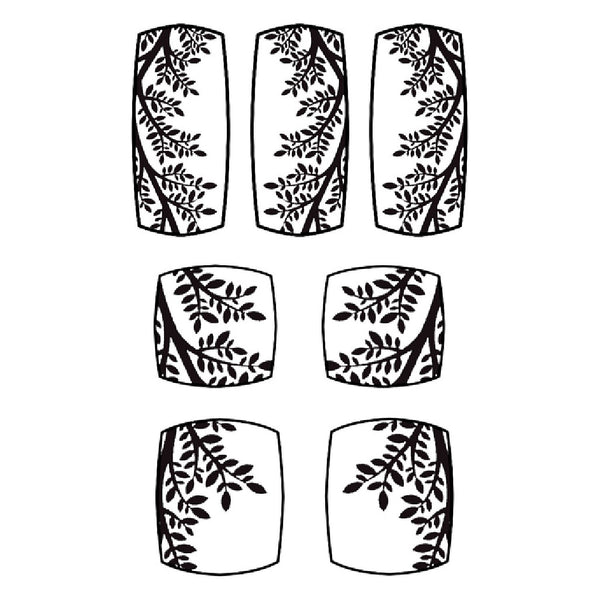 Rolling Mill Pattern, Branch Shapes 2 (2” X 3.5”) by RMR