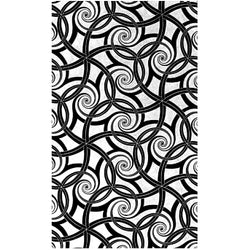Rolling Mill Pattern, Repeating Swirls (2” X 3.5”) by RMR