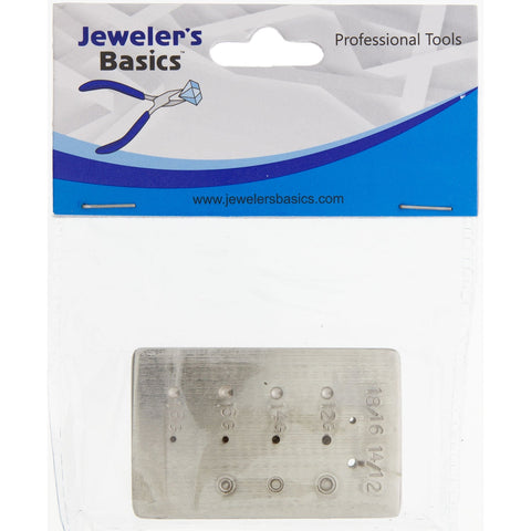 Jeweler's Basics® - Steel Riveting Block | Micro-Tools