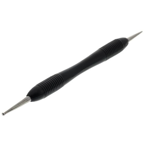 Modeling Tool, Sm/Lg Ball, For Leather