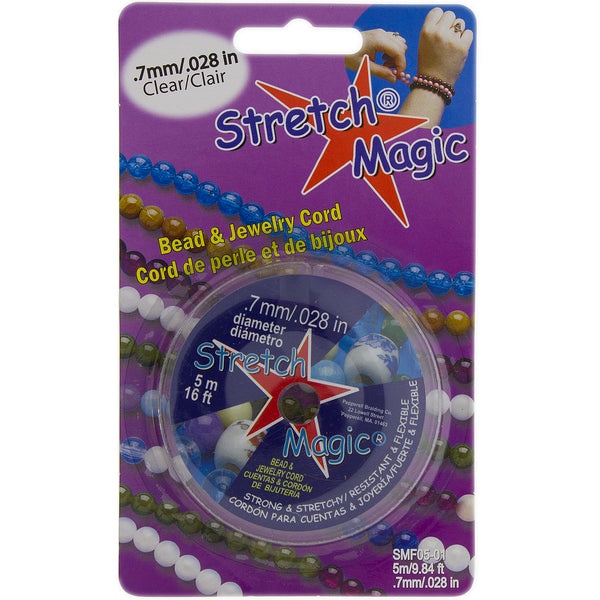 Stretch Magic Cord .7mm Clr 5m Spool