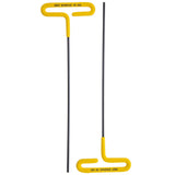 Hex - 1/8” Cushion Grip Loop Hex T-Handle 9” (2 pk)