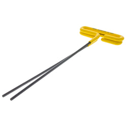 Hex - 1/8” Cushion Grip Loop Hex T-Handle 9” (2 pk)