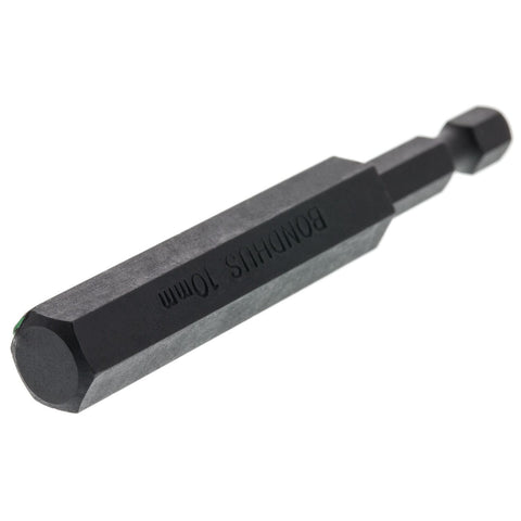 10mm ProHold Hex End Power Bit 3” 10mm Stock