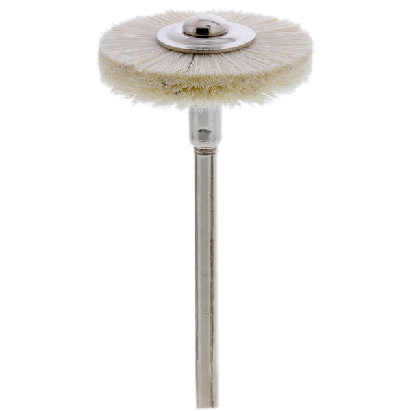 Goat Hair-Mini Brush Ø 20x4mm, mont. White