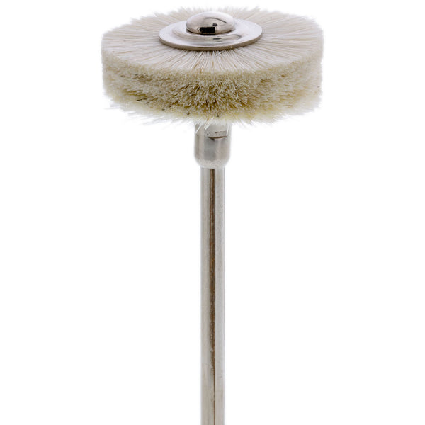Goat Hair-Mini Brush Ø 20x6mm, mont. White