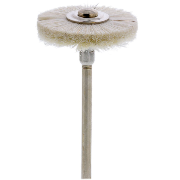 Goat Hair-Mini Brush Ø 22x4mm, mont. White