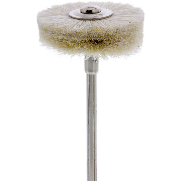 Goat Hair-Mini Brush Ø 22x6mm, mont. White