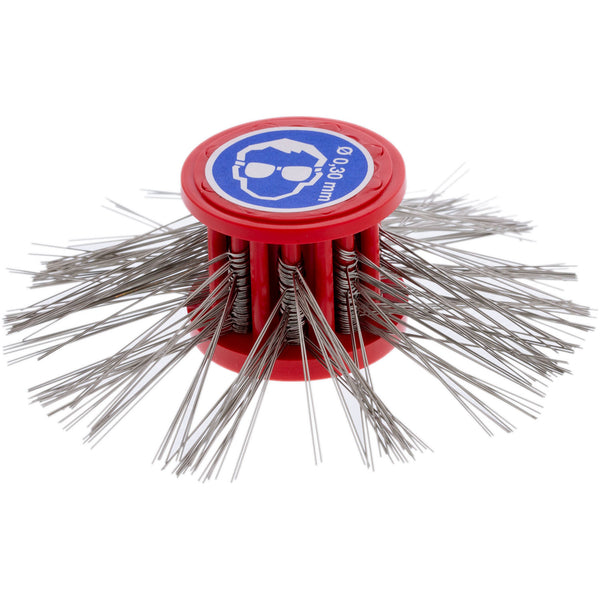 Matte Wire Brush 34/80/25mm 0.45mm - Blue