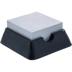 AN541 = Steel Bench Block with Removable Rubber Base 3-3/4 x 3-3