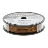 Soft Flex Kink Resistant Knot Tying Hypoallergenic Jewelry Making Wire, 49 Strand Braided Stainless Steel Beading Wire, .019 Medium Diameter, 30 ft Copper Color Nylon Coating