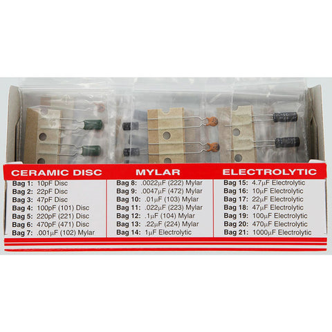 Capacitor component kit100 pc