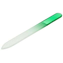 Crystal Glass Nail File 5.5” (Green)