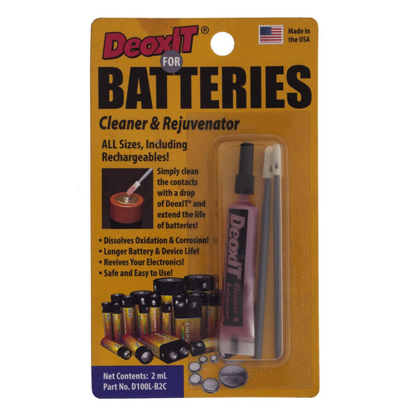 DeoxIT for Batteries, Cleaner & Rejuvenator