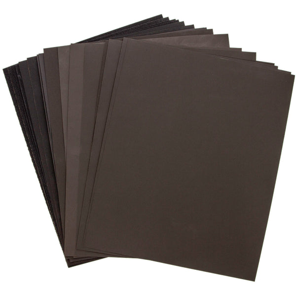 Del Rey™ Brown Wet/Dry Silicon Carbide Abrasive Papers