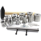 Bangle forming die set (includes hammer) 10Pc