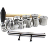 Bangle forming die set (includes hammer) 10Pc