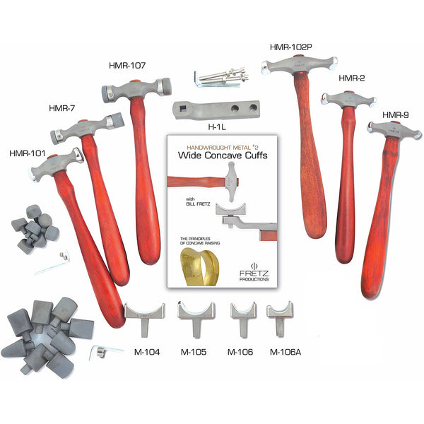 Fretz, DVDS-2 Wide Concave Cuff DVDS Tool Set