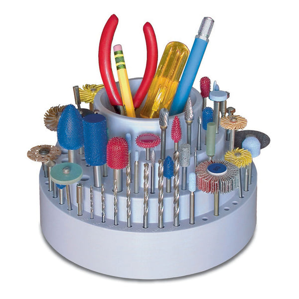 Bur Holder, Rotary, for 13 1/4”, 92 1/8” Shank Burs and a 3” deep x 2-3/4” dia. Cup