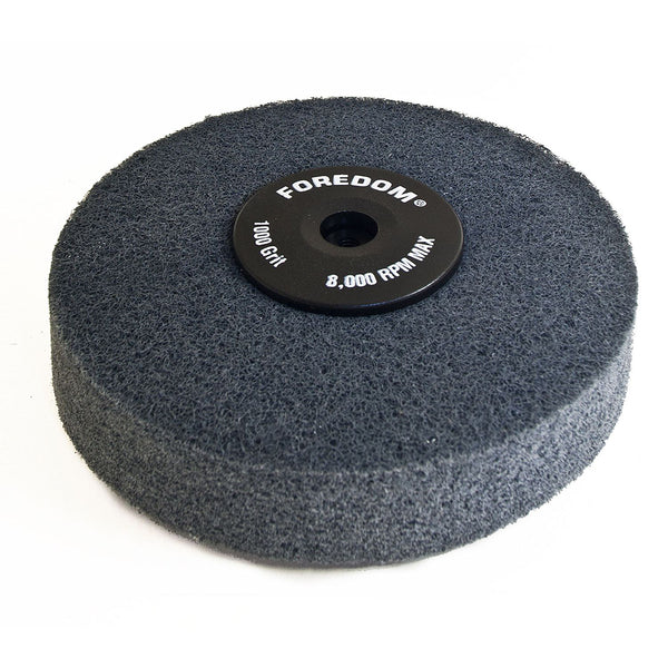 Unitized Non-Woven Wheel, 100 - 1000 grit, 110mm diameter