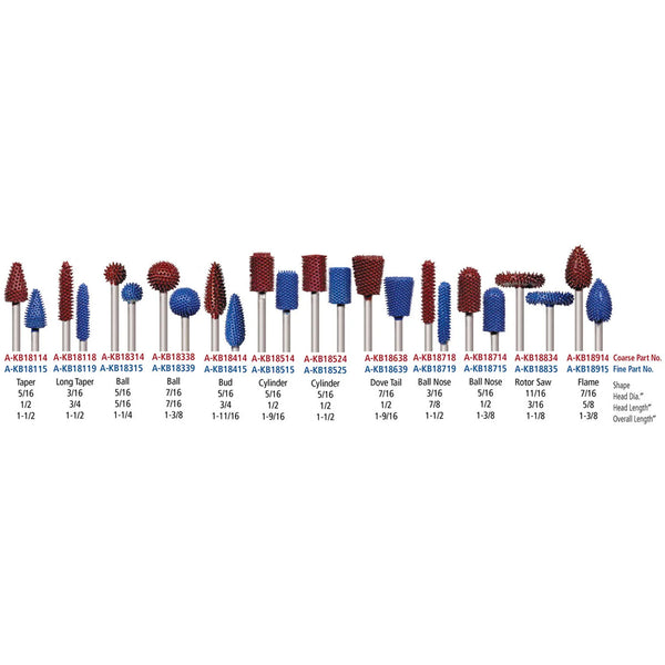 Typhoon Bur, 1/8” Shank