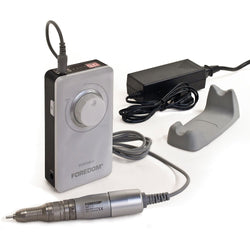 Micromotor Kit Battery operated or plug in w/Rotary Handpiece MH-130 w/ 3/32” (2.35mm) Collet, Control Box & Handpiece Cradle HP4-933