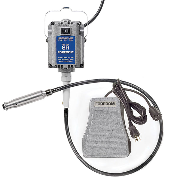 1/6 hp SR Motor, SCT Metal Foot Pedal Speed Control, H.44T Handpiece, 115v