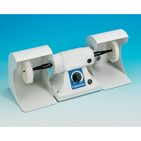 Bench Lathe Kit with 2 DCH Dust Hoods, Right & Left Tapered Spindles, 5/16” dia. Motor Shaft, 115v