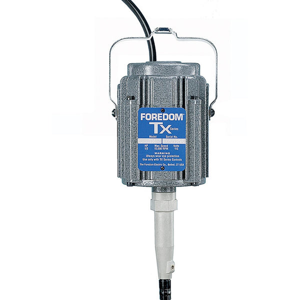 Foredom TX Hang-Up Motor with Standard Shaft & Sheath, 115v