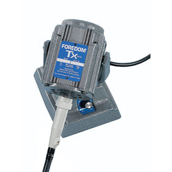 1/3 hp TXM Bench Mount Motor with Standard Shaft & Sheath and Built-in Dial Speed Control, 115v