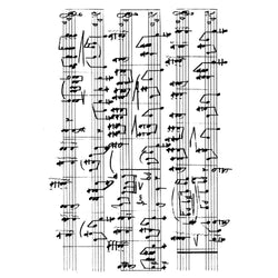 Rolling Mill Pattern, Sheet Music (4” X 5”) by RMR