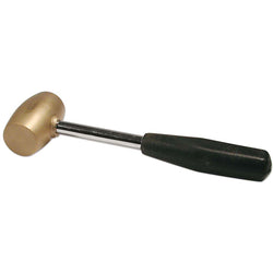 Jeweler's Basics® - Hammer, 10" Brass 2LB Head Size: 2-1/2” x 1-1/4” Dia