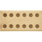 Wooden Pliers Block, 12 Holes