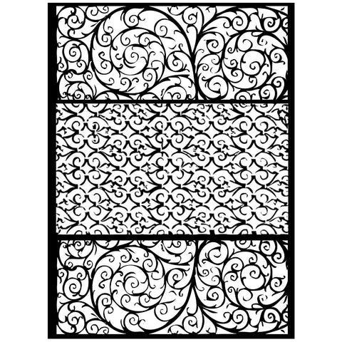 Rolling Mill Pattern, Wrought Iron (5” X 7”) by RMR