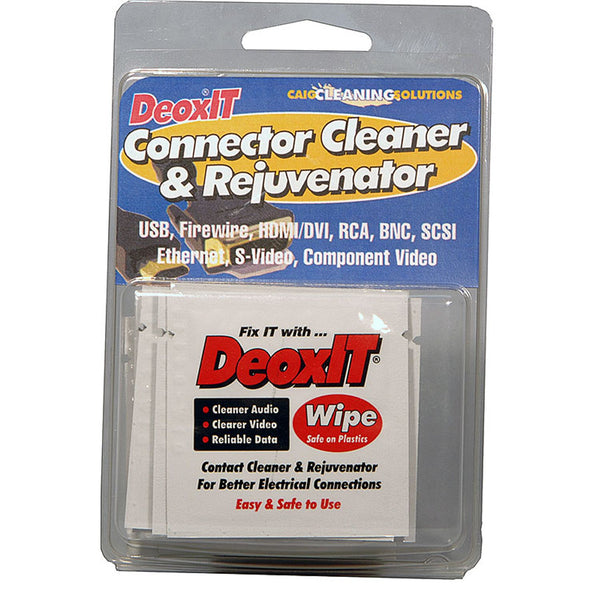 DeoxITWipes, individual wipes 100% solution 25 wipes