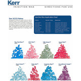 Kerr Flake Injection Wax, Flex Plast Blue 5 lb Bag