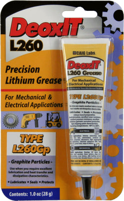 DeoxITL260 Grease L260Gp, tube graphite particles 28 g