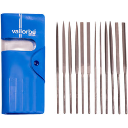Glardon vallorbe - Set of 12 Needle Files (L:160mm - Cut: 2) LA2483