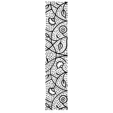 Rolling Mill Pattern, Indian Floral (1.4” X 7”) by RMR