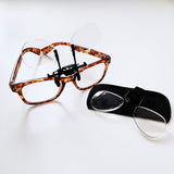 Magni-Clips 1.0X - 5.0X Eyeglass Clip on Magnifier