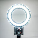 Table Magnifier - Illuminated, Black, 3.5x /12W/1200 Lumen COB