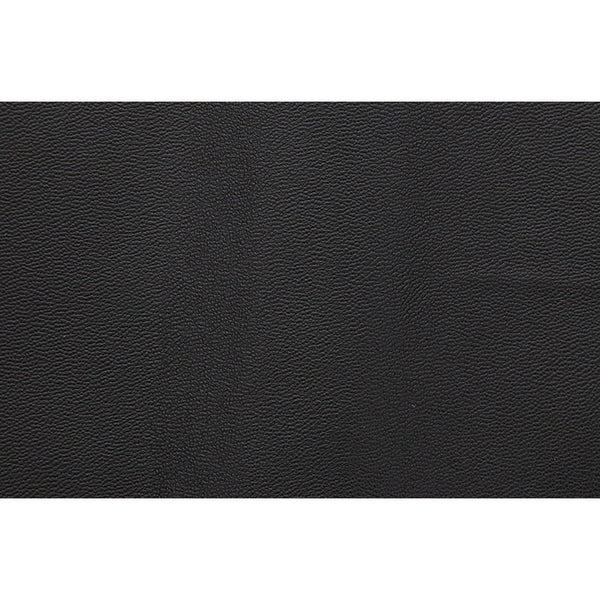Leather, Morocco Grain Black 2 Sq Feet