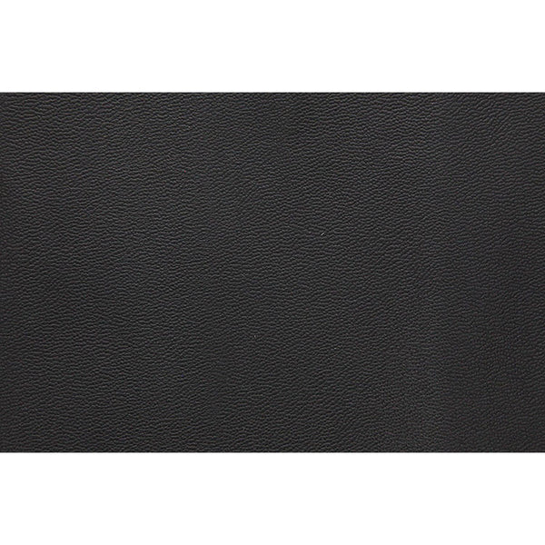 Leather, Morocco Grain Black 4 Sq Feet
