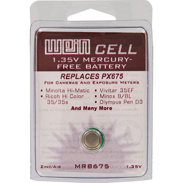 Battery, WEIN Cell PX675 Replacement Box of 12